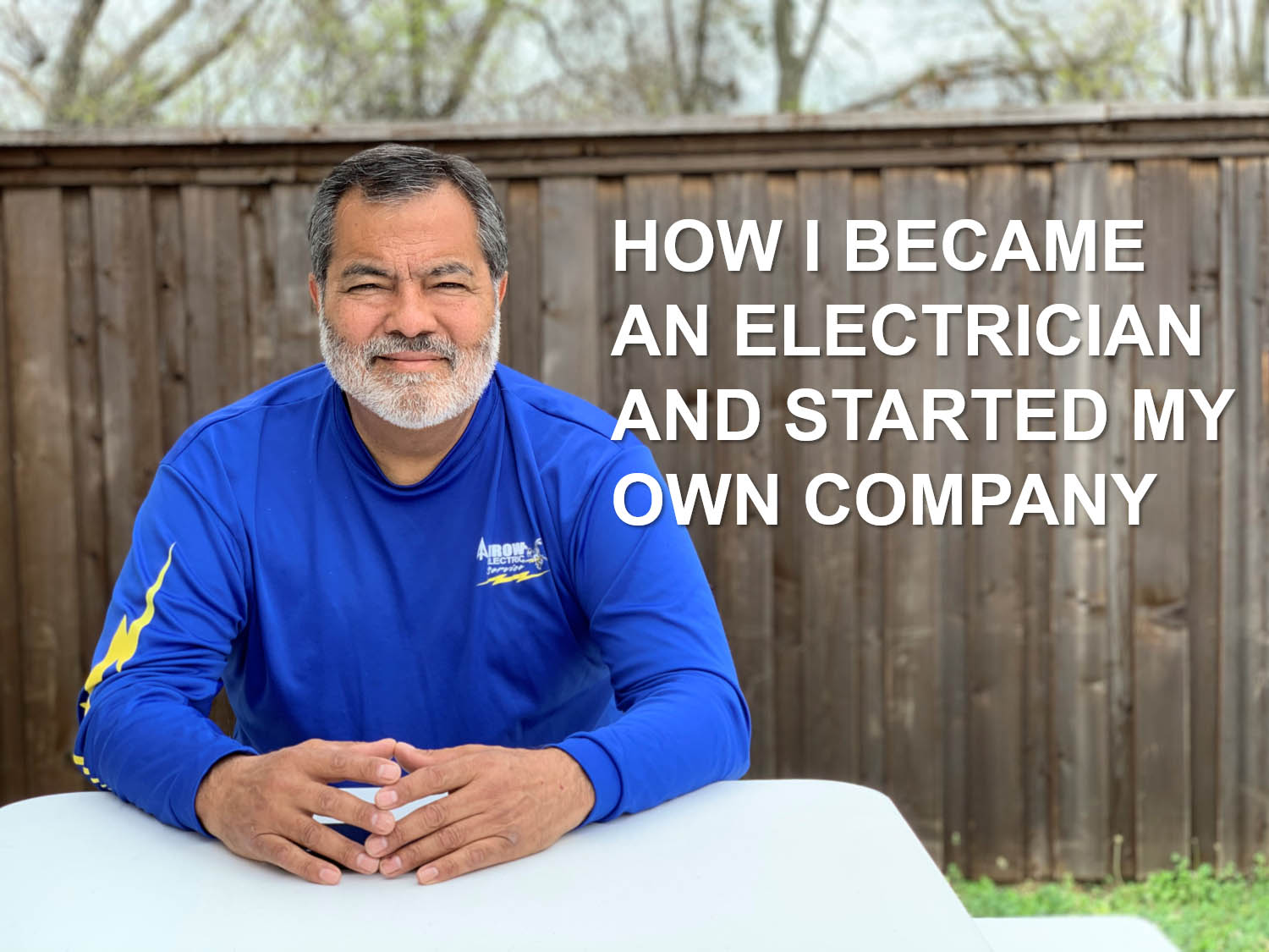 Let's Meet Henry Lucero, Master Electrician, and the owner of Arrow Electric Service